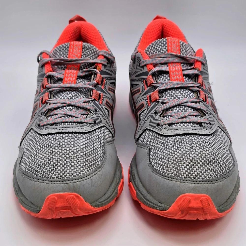 ASICS Gel-Venture 8 Trail Running Shoes Womens 7.5 Grey Pink Excellent 1012A708